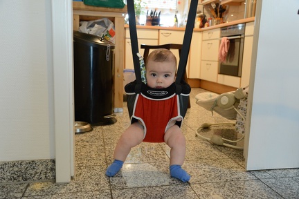 JB in his Bouncy Chair1